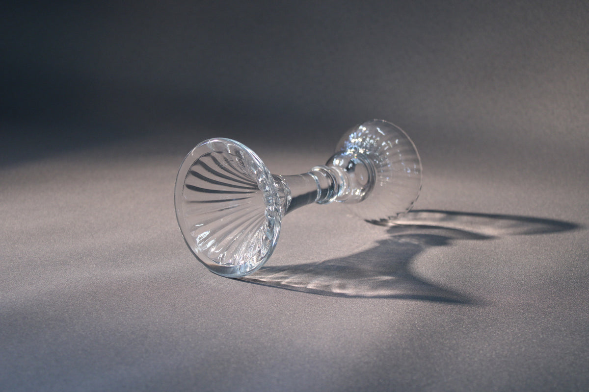 Nuutajärvi Romance candlestick – clear, Kerttu Nurminen