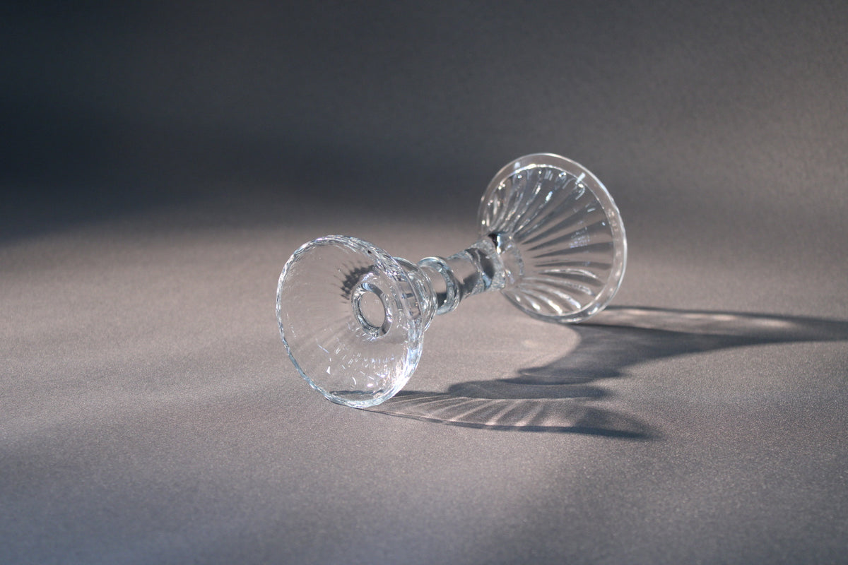 Nuutajärvi Romance candlestick – clear, Kerttu Nurminen
