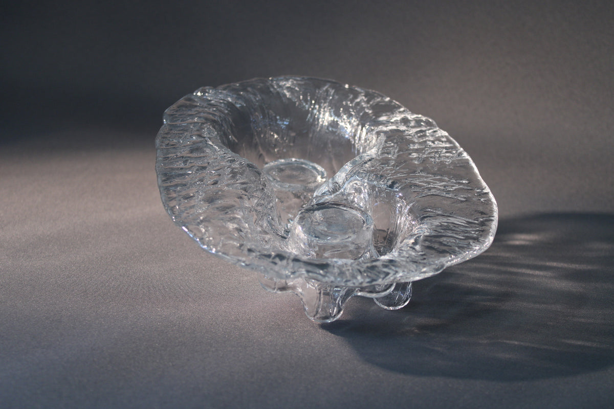 Muurlan Castello tealight holder – clear vintage glass