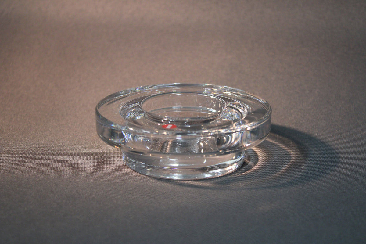 Iittala Halo kynttilälyhty kirkas, Harri Koskinen – designlasinen tuikkulyhty