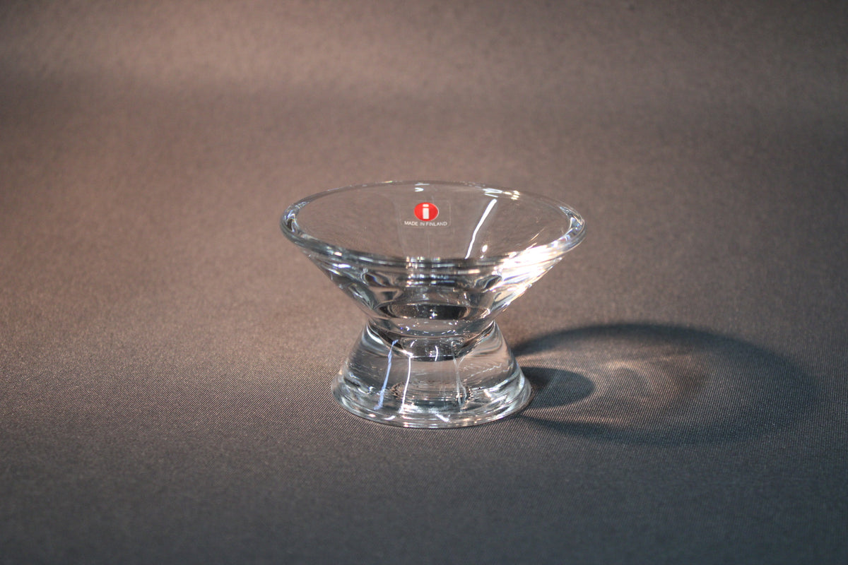 Kirkas Iittala Kartio kynttilänjalka – vintage Iittala