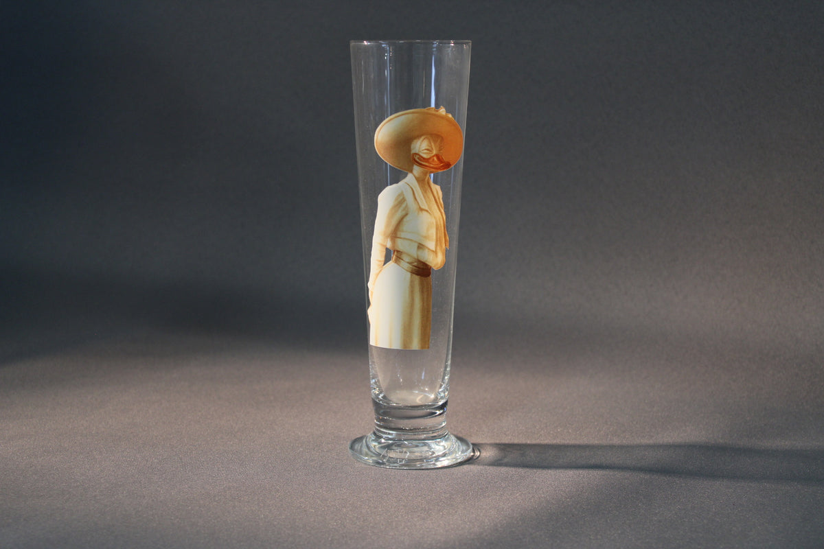 Kaj Stenvall beer glass – signed collector's art glass