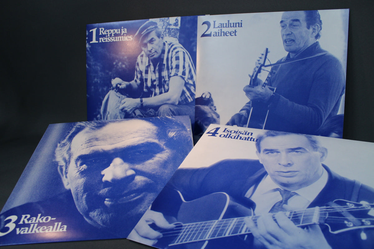 Tapio Rautavaara LP-kokoelma, useita levyjä ja kansia